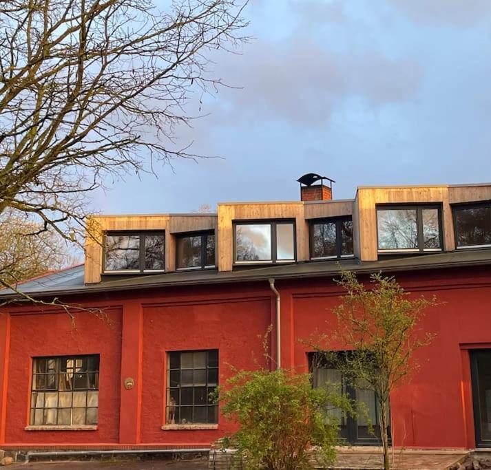 Kleine Backsteinloft Apartment Templin Exterior photo